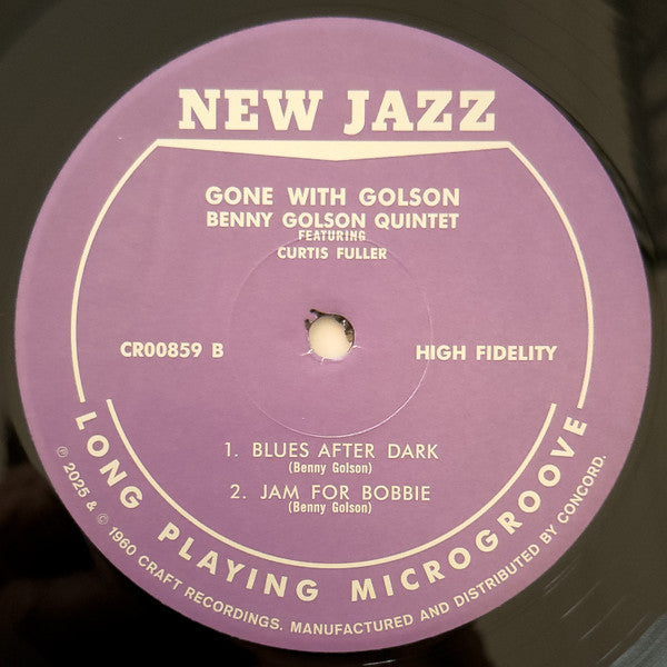 Benny Golson ~ Gone With Golson (Vinyl) - Djungel & Jazz