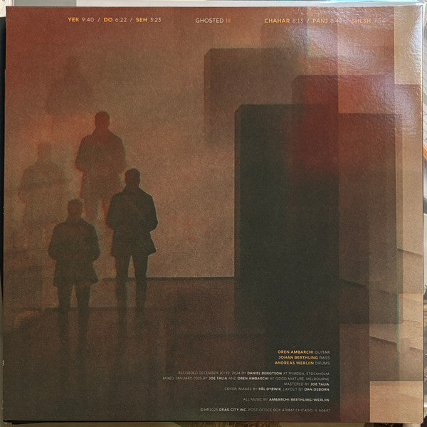 Oren Ambarchi / Johan Berthling / Andreas Werliin : Ghosted III (LP, Album)