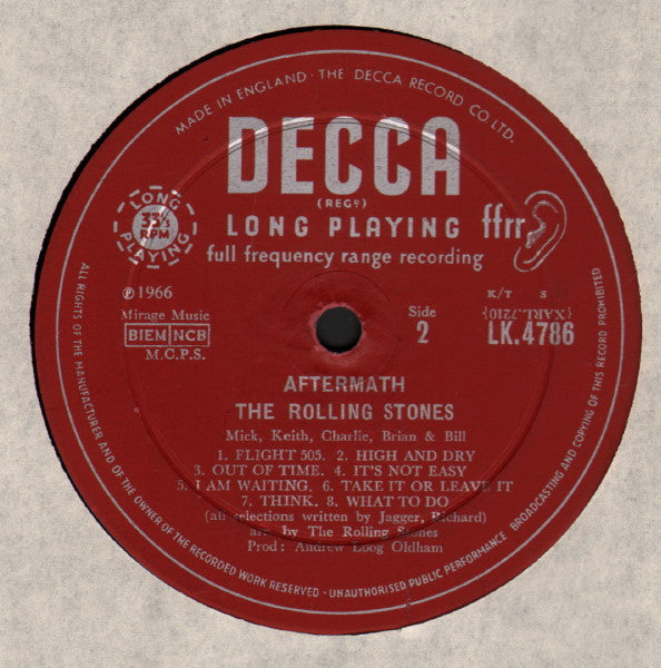The Rolling Stones ~ Aftermath (Vinyl) - Djungel & Jazz
