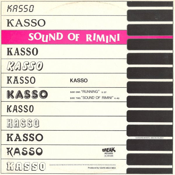 Kasso ~ Running (Vinyl) - Djungel & Jazz