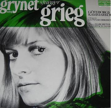 Grynet Molvig With Göteborgs Kammarkör ~ Grynet Sjunger Grieg (Vinyl) - Djungel & Jazz