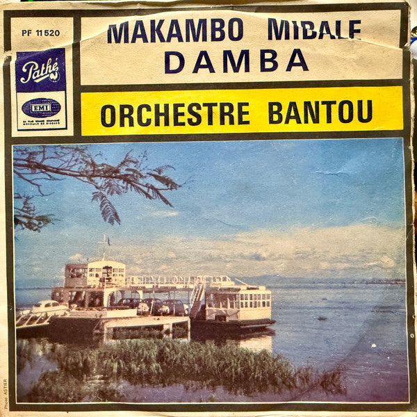 Les Bantous De La Capitale ~ Makambo Mibale / Damba (Vinyl) - Djungel & Jazz