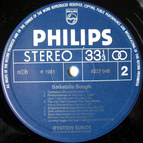 Øystein Sunde ~ Barkebille Boogie (Vinyl) - Djungel & Jazz