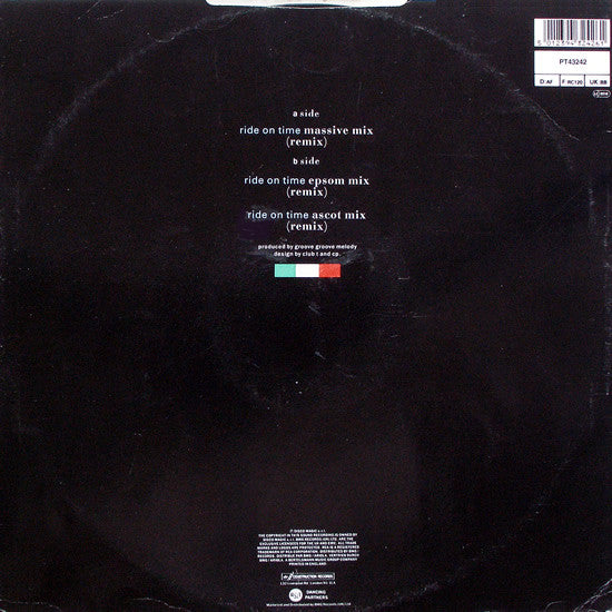 Black Box ~ Ride On Time (Remix) (Vinyl) - Djungel & Jazz