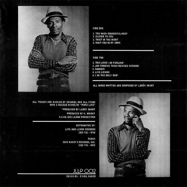Leroy Smart ~ Too Much Grudgefulness (Vinyl) - Djungel & Jazz