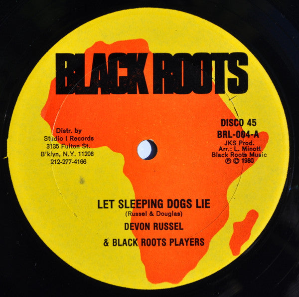 Devon Russell & Black Roots Players / Sugar Minott : Let Sleeping Dogs Lie / Rome Rome (12")