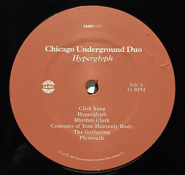 Chicago Underground Duo ~ Hyperglyph (Vinyl) - Djungel & Jazz