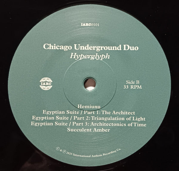 Chicago Underground Duo ~ Hyperglyph (Vinyl) - Djungel & Jazz