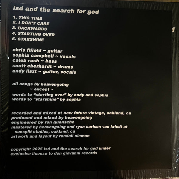 LSD And The Search For God ~ Lsd And The Search For God (Vinyl) - Djungel & Jazz