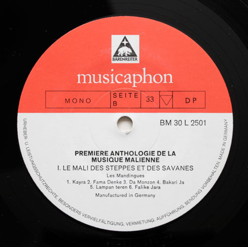 Mandinka ~ Le Mali Des Steppes Et Des Savanes (Vinyl) - Djungel & Jazz