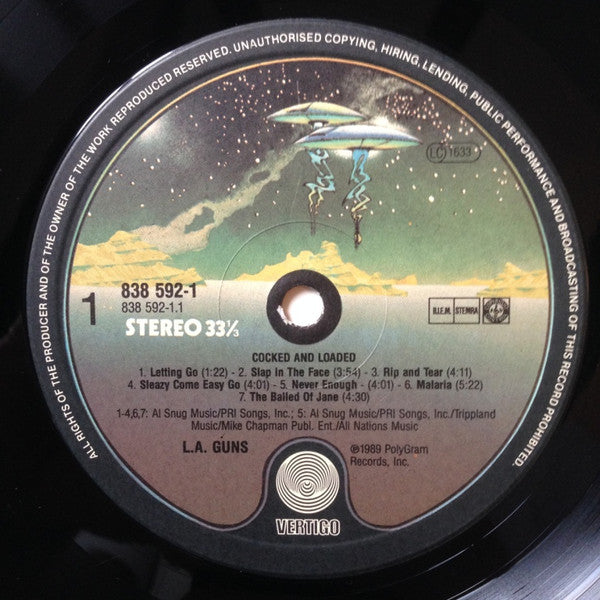 L.A. Guns : Cocked & Loaded (LP, Album)