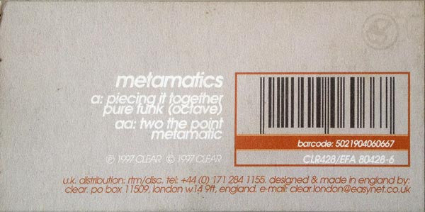 Metamatics : Ep.04 (12", EP)