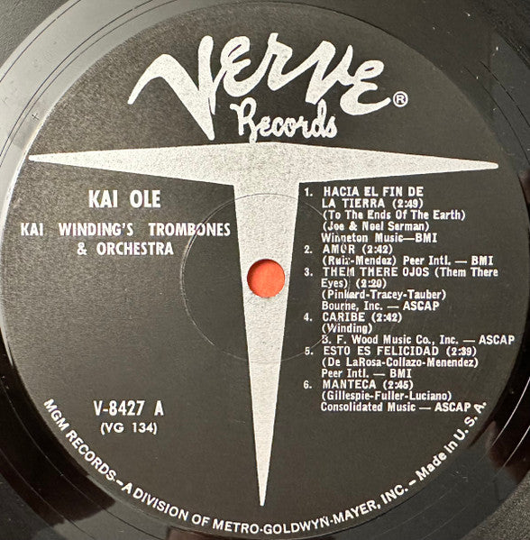 The Kai Winding Trombones ~ Kai Olé (Vinyl) - Djungel & Jazz