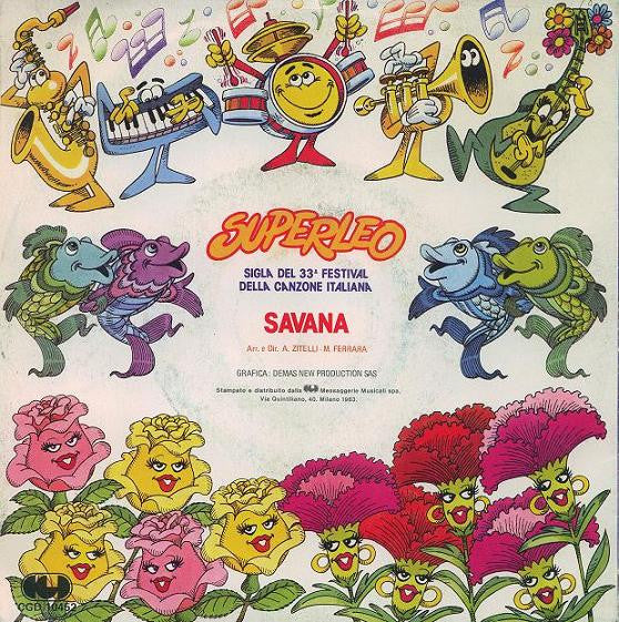 Superleo ~ Superleo (Sanremo Theme) / Savana (Vinyl) - Djungel & Jazz