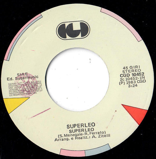 Superleo ~ Superleo (Sanremo Theme) / Savana (Vinyl) - Djungel & Jazz