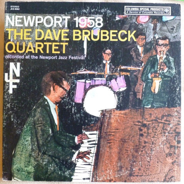 The Dave Brubeck Quartet : Newport 1958 (LP, Album, RE)