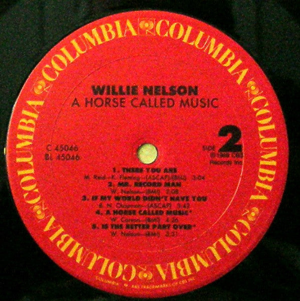 Willie Nelson : A Horse Called Music (LP, Album)