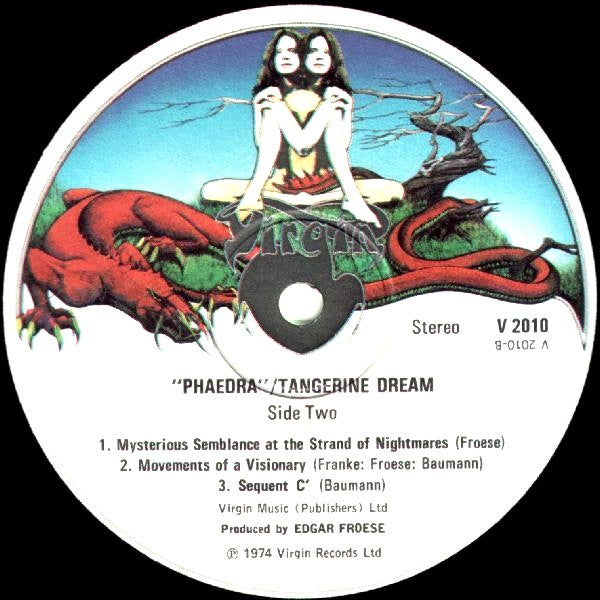 Tangerine Dream ~ Phaedra (Vinyl) - Djungel & Jazz