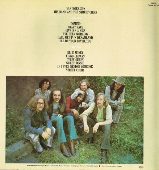 Van Morrison ~ His Band And The Street Choir (Vinyl) - Djungel & Jazz