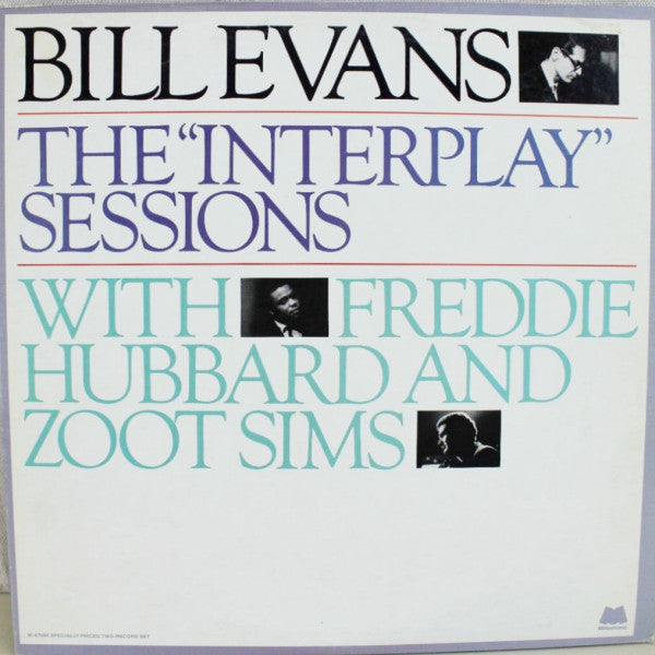 Bill Evans With Freddie Hubbard And Zoot Sims : The "Interplay" Sessions (2xLP, Album, Gat)