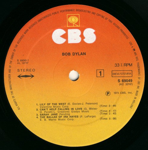 Bob Dylan ~ Dylan (Vinyl) - Djungel & Jazz