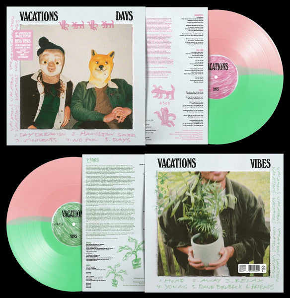 VACATIONS (4) : Days/Vibes (LP, EP, Comp, Ltd)
