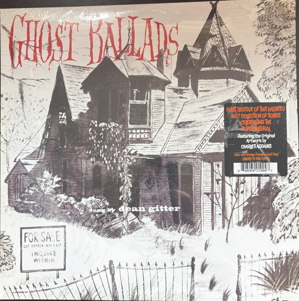 Dean Gitter ~ Ghost Ballads (Vinyl) - Djungel & Jazz