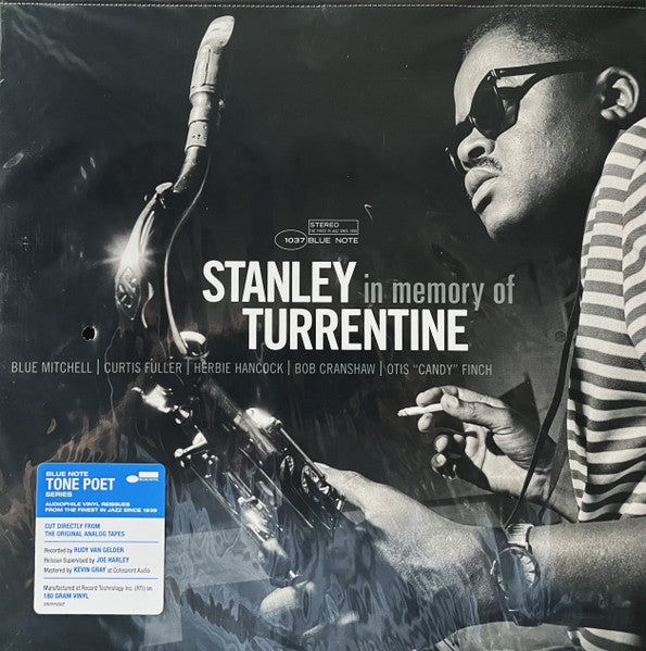 Stanley Turrentine : In Memory Of (LP, Album, RE, Gat)