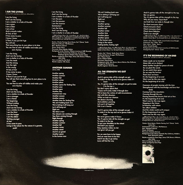 Jimmy Cliff ~ I Am The Living (Vinyl) - Djungel & Jazz