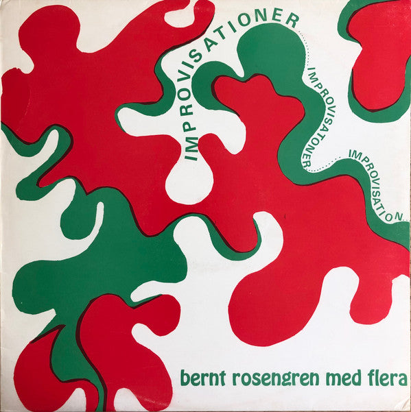 Bernt Rosengren Med Flera ~ Improvisationer (Vinyl) - Djungel & Jazz