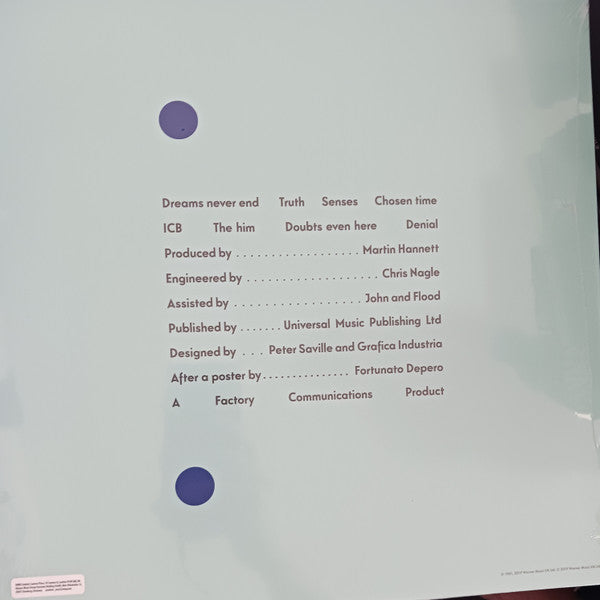 New Order ~ Movement (Vinyl) - Djungel & Jazz