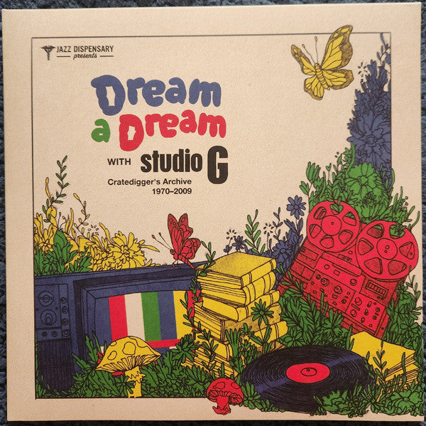 Various : Dream A Dream With Studio G: Cratedigger's Archive (1970–2009) (LP, Comp, Red)