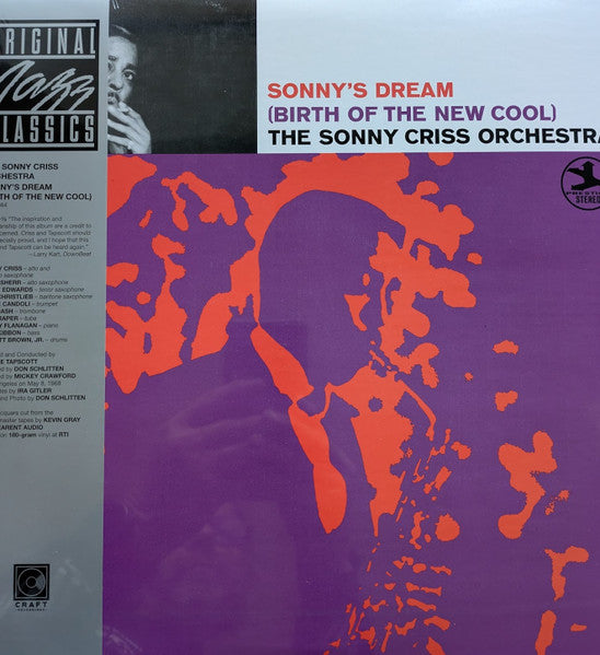 The Sonny Criss Orchestra ~ Sonny's Dream (Birth Of The New Cool) (Vinyl) - Djungel & Jazz