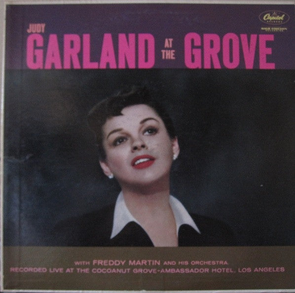 Judy Garland With Freddy Martin And His Orchestra ~ At The Grove (Vinyl) - Djungel & Jazz