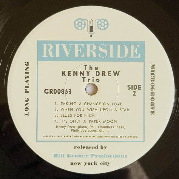 Kenny Drew Trio With Paul Chambers , Philly Joe Jones ~ Kenny Drew Trio (Vinyl) - Djungel & Jazz