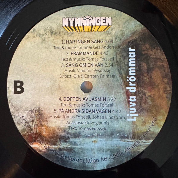 Nynningen ~ Ljuva Drömmar (Vinyl) - Djungel & Jazz