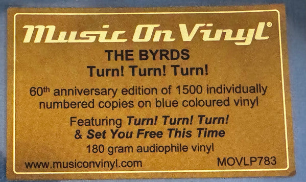 The Byrds ~ Turn! Turn! Turn! (Vinyl) - Djungel & Jazz