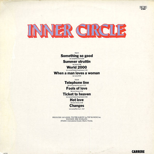 Inner Circle ~ Something So Good (Vinyl) - Djungel & Jazz