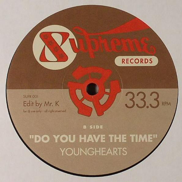 Hokis Pokis / Younghearts* : Nowhere / Do You Have The Time (12", Unofficial)