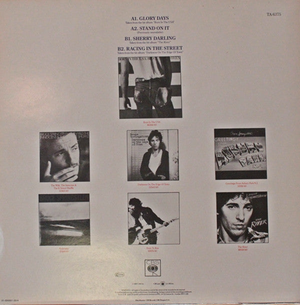 Bruce Springsteen ~ Glory Days (Vinyl) - Djungel & Jazz