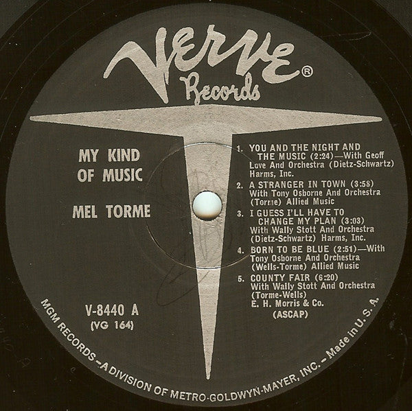 Mel Torme ~ My Kind Of Music (Vinyl) - Djungel & Jazz