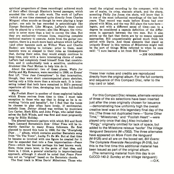 Bill Evans Trio ~ Waltz For Debby (Vinyl) - Djungel & Jazz