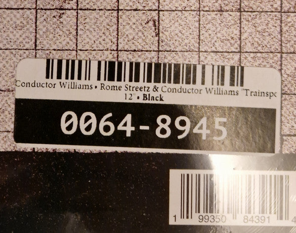 Rome Streetz & ConductorWilliams ~ Trainspotting (Vinyl) - Djungel & Jazz
