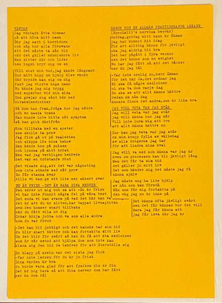 Roger Ekman : Ångest (LP, Album, RE)