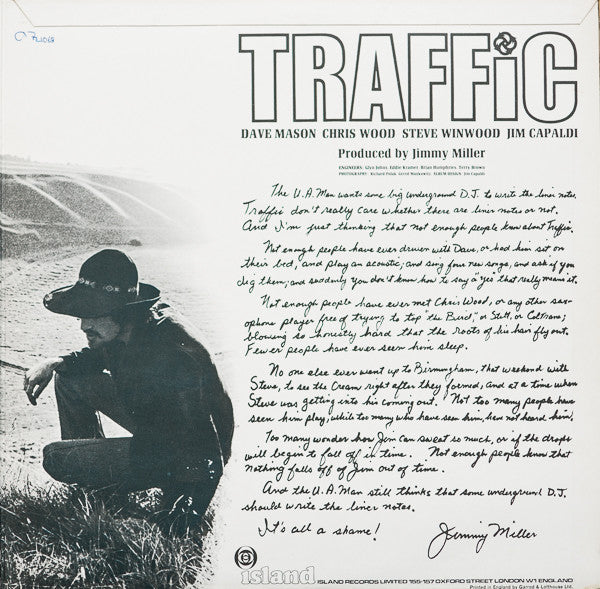 Traffic : Traffic (LP, Album, Phi)