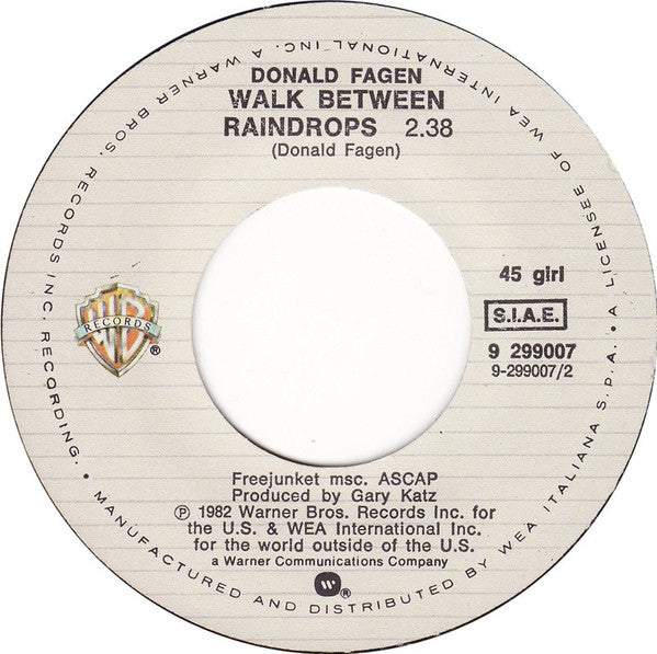 Donald Fagen : I.G.Y. (7")