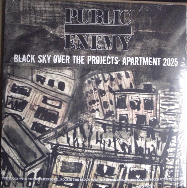 Public Enemy ~ Black Sky Over The Projects: Apartment 2025 (Vinyl) - Djungel & Jazz