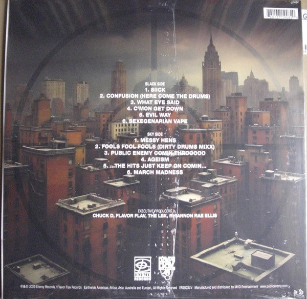 Public Enemy ~ Black Sky Over The Projects: Apartment 2025 (Vinyl) - Djungel & Jazz