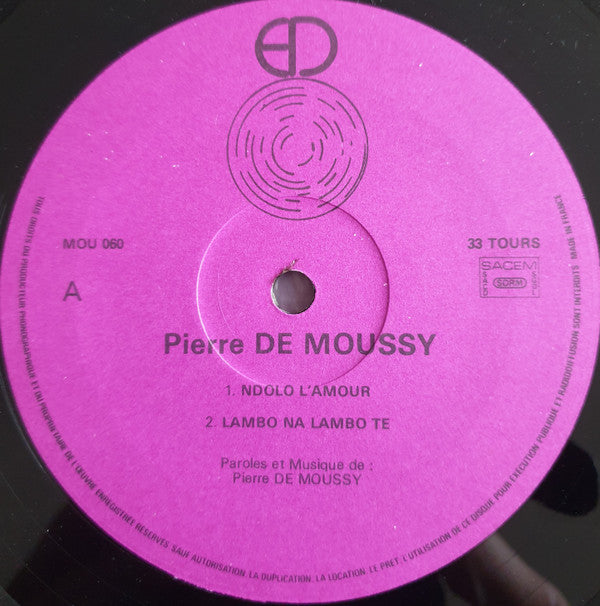 Pierre De Moussy ~ Ndolo L'Amour (Vinyl) - Djungel & Jazz