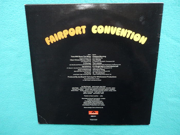 Fairport Convention : Fairport Convention (LP, Album, RE)